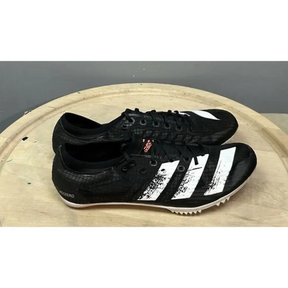 Adidas Adizero Ambition EG1208 Men's size 8 Black Track and Field Shoes‎ READ